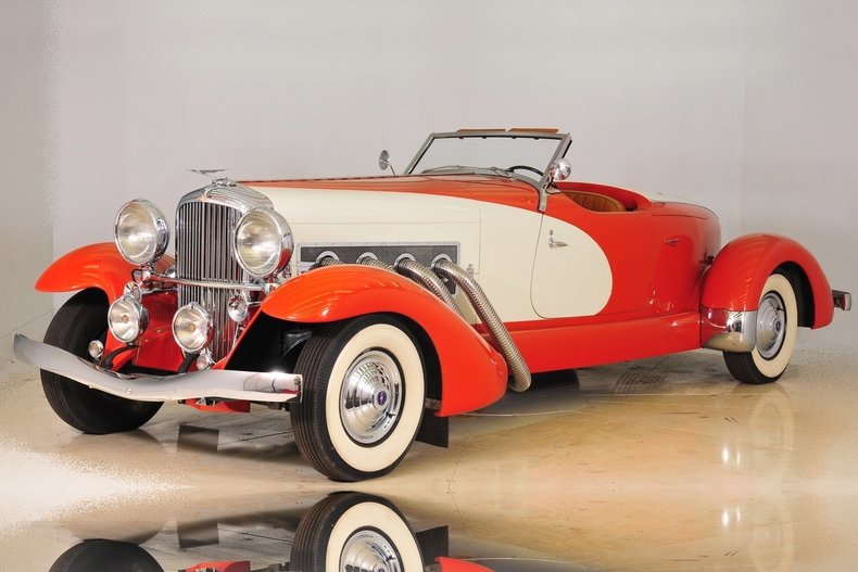 1933 Duesenberg II SJ Boattail Speedster