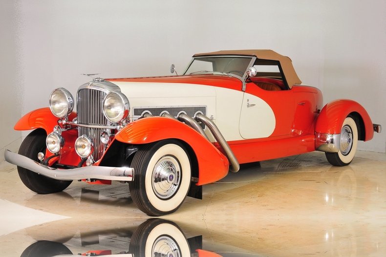 1933 Duesenberg II SJ Boattail Speedster