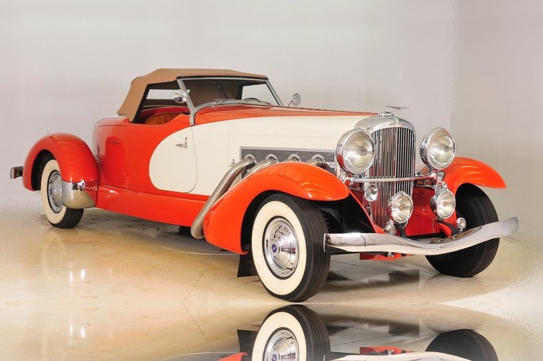 1933 Duesenberg II SJ Boattail Speedster