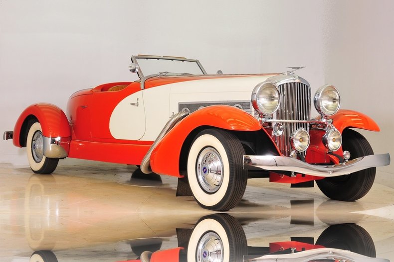 1933 Duesenberg II SJ Boattail Speedster