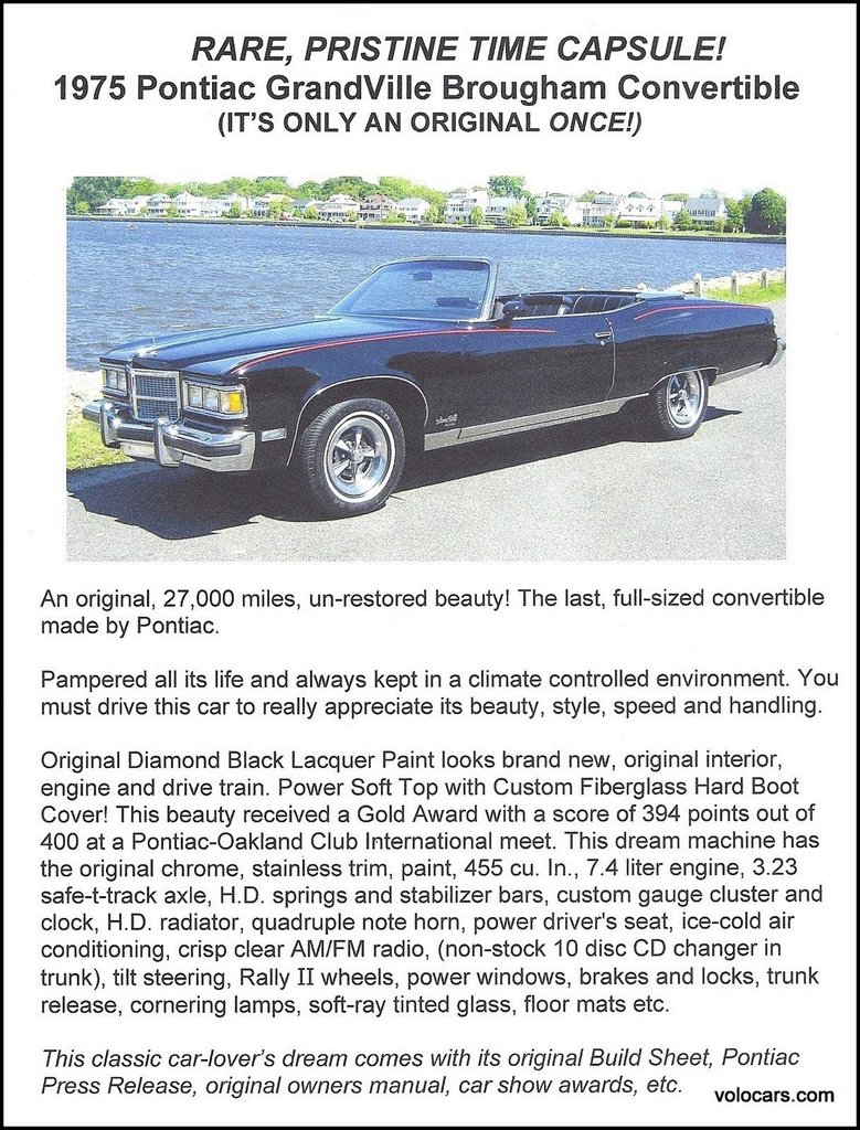 1975 Pontiac Grand Ville