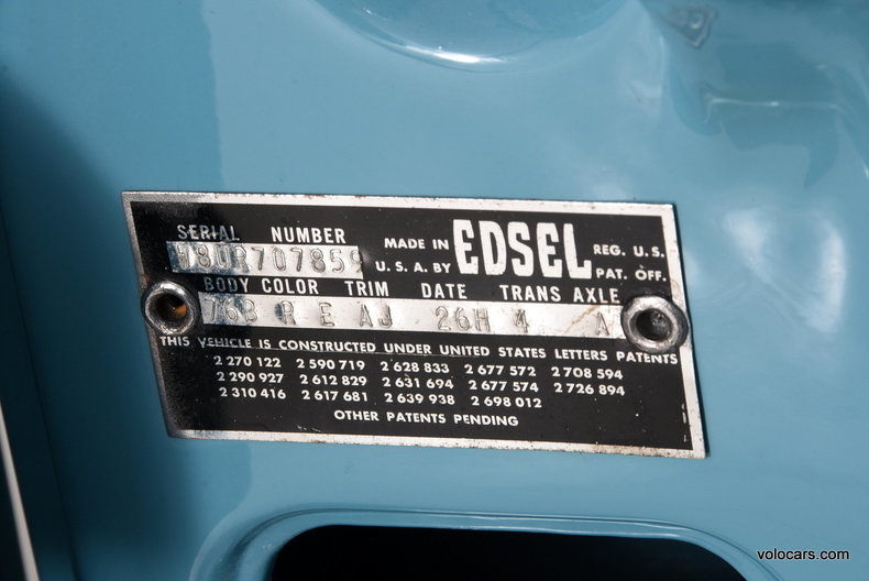 1958 Edsel Pacer