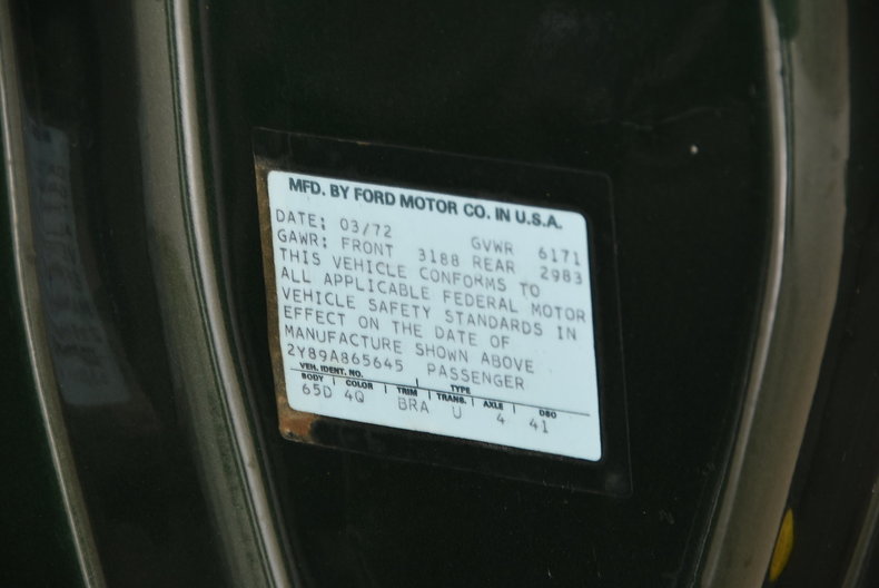 1972 Lincoln Mark IV